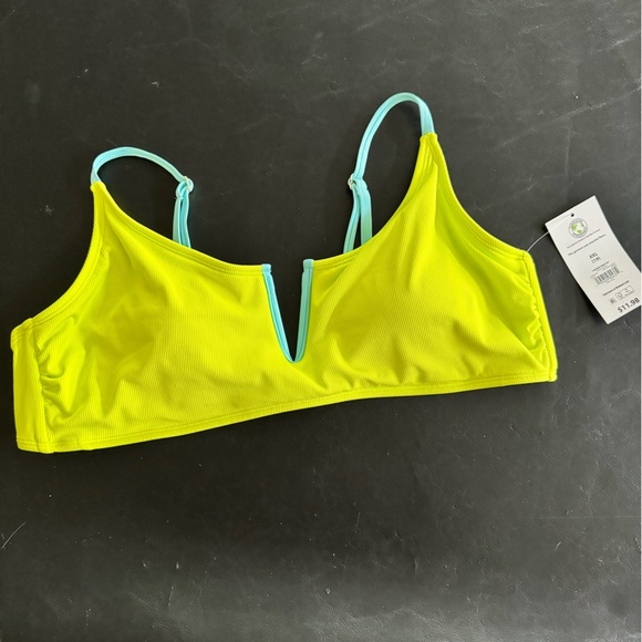 NWT, neon yellow top - Picture 1 of 4